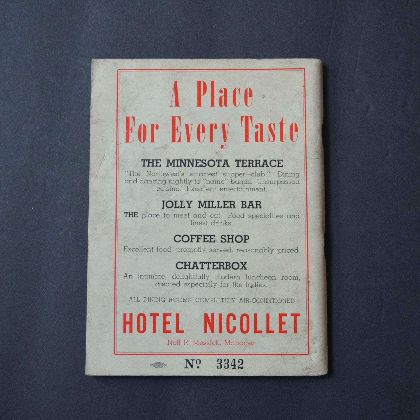 Sport Sampler Minneapolis Season 1941 Booklet Vintage