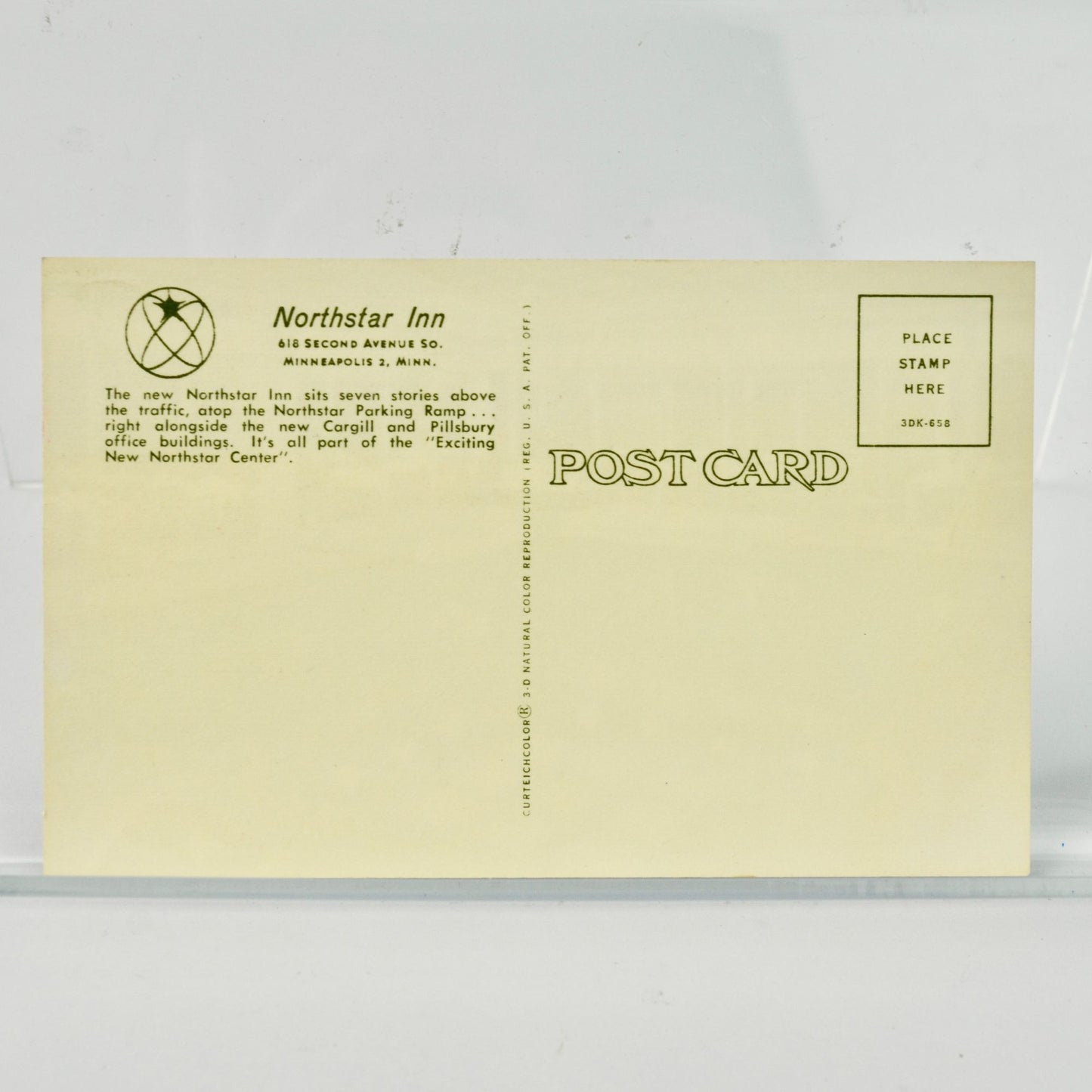 Northstar Inn Minneapolis Minnesota MN Vintage Postcard Unused