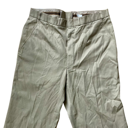 Vintage 1992 Sturm Mil-Tec German Military Khaki Trousers Pants Size 35