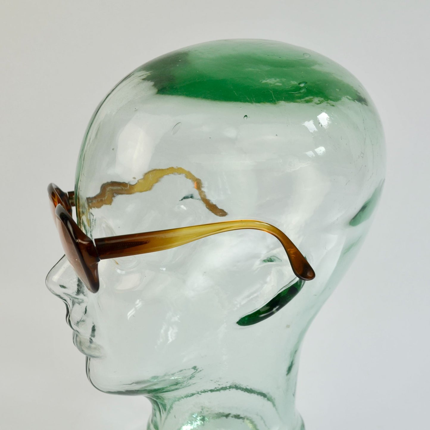 Vintage OPTYL Gentry Eyeglass Bifocals Brown Oversize Frame Germany