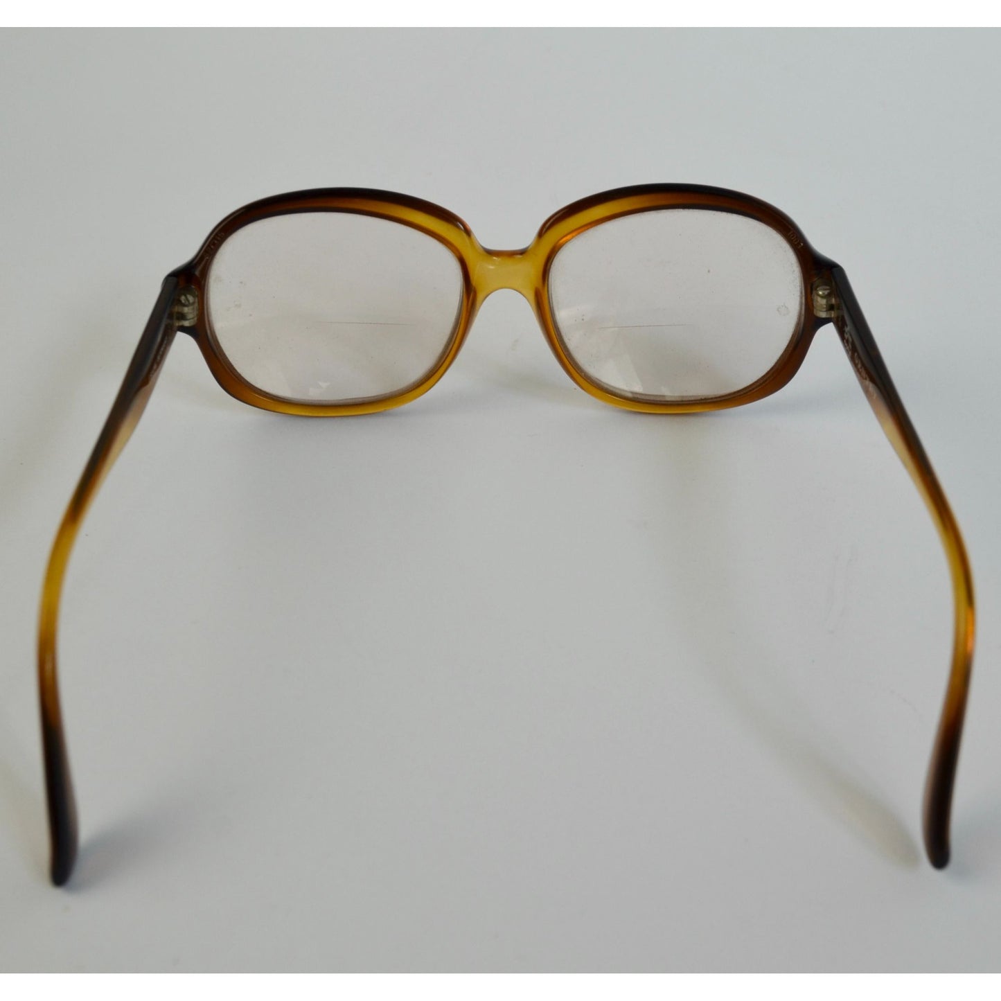 Vintage OPTYL Gentry Eyeglass Bifocals Brown Oversize Frame Germany