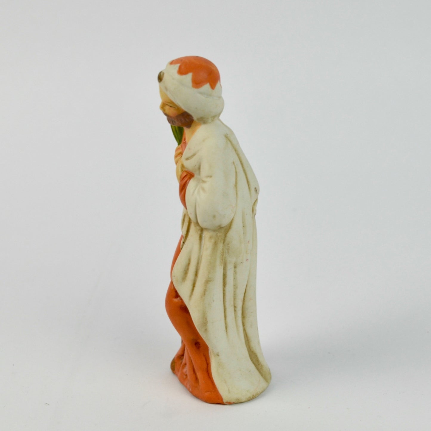 Vintage Ceramic Nativity Replacement Piece Figure Wise Man
