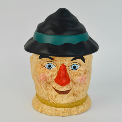 Enesco Scarecrow Wizard of Oz Ceramic Bank Vintage