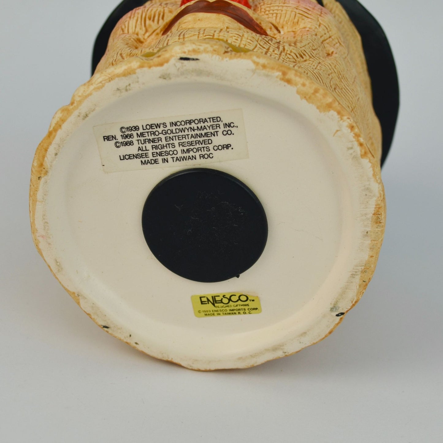 Enesco Scarecrow Wizard of Oz Ceramic Bank Vintage