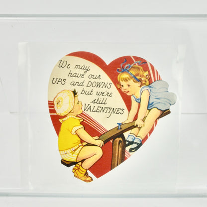 Carrington Co. Vintage Valentine Card Ups and Downs