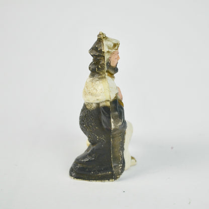 Vintage Nativity Replacement Piece Wise Man Plastic