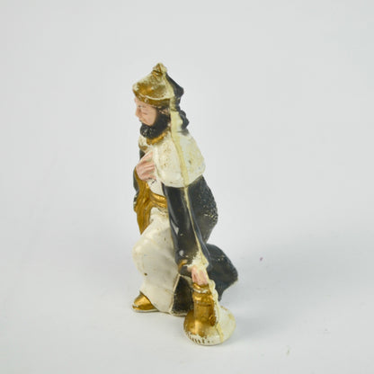Vintage Nativity Replacement Piece Wise Man Plastic