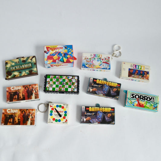 Miniature Board Games Lot of 11 Vintage