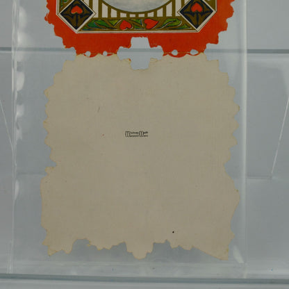 Vintage Valentine's Day Card Whitney Made Girl & Cupids