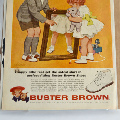 Ford Edsel Red Car Vintage Ad Buster Brown Life Magazine Nov 10 1958