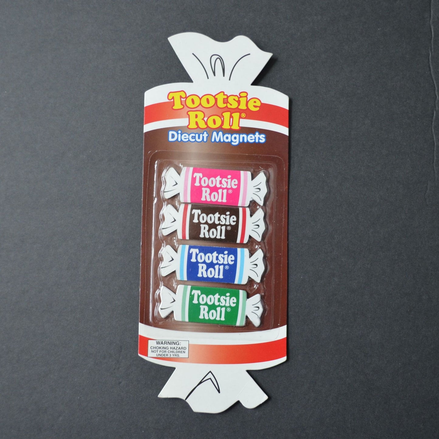 2006 Tootsie Roll Diecut Magnets Set of 4