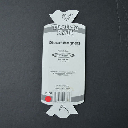 2006 Tootsie Roll Diecut Magnets Set of 4