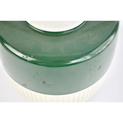 Vintage Coleman Green Metal Plastic Cooler Beverage 1 Gallon