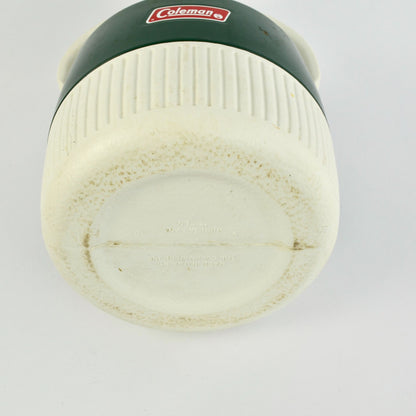 Vintage Coleman Green Metal Plastic Cooler Beverage 1 Gallon