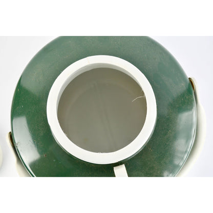 Vintage Coleman Green Metal Plastic Cooler Beverage 1 Gallon