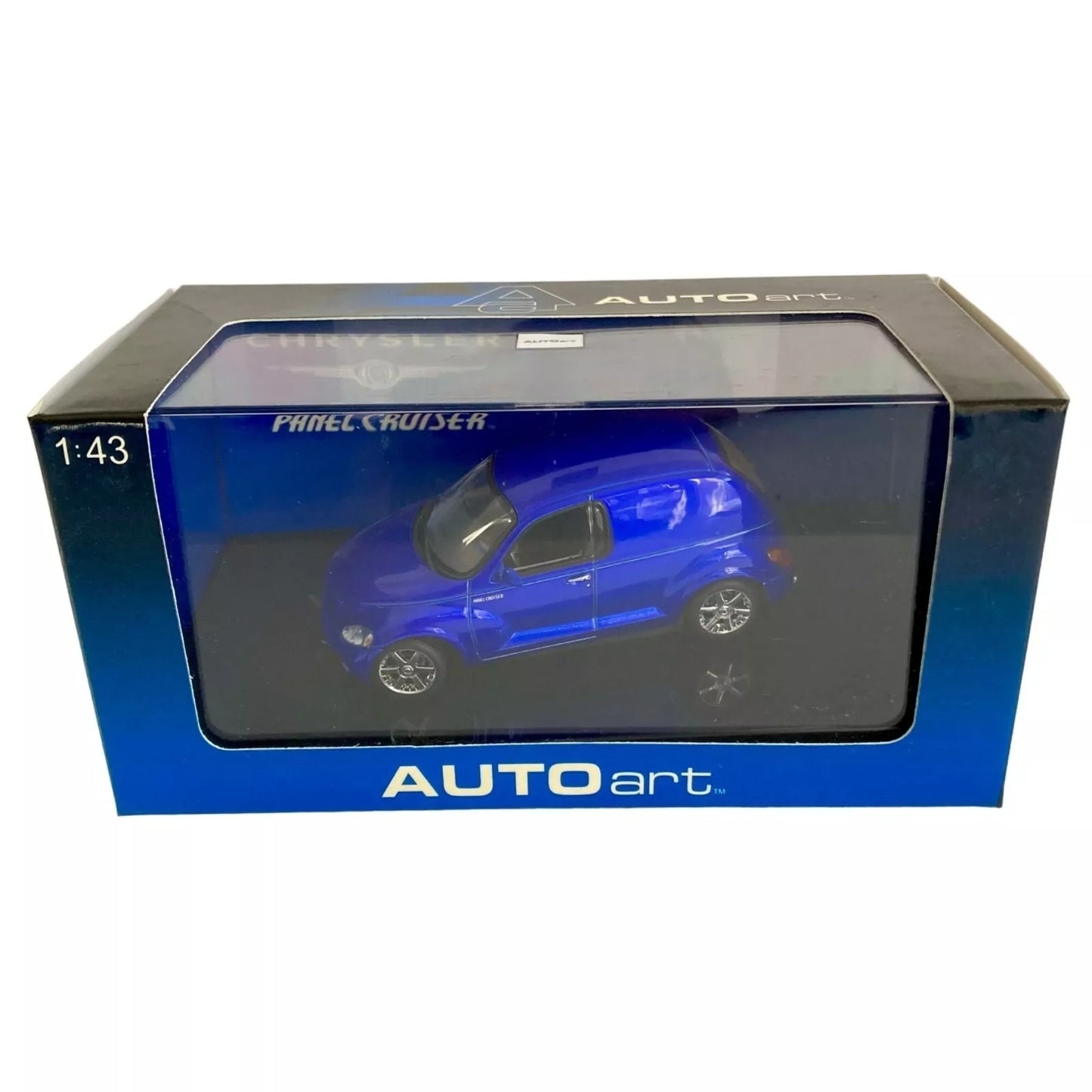 Autoart Chrysler Panel Cruiser Diecast Car 51531 Metallic Blue 1/43 Scale PT NEW