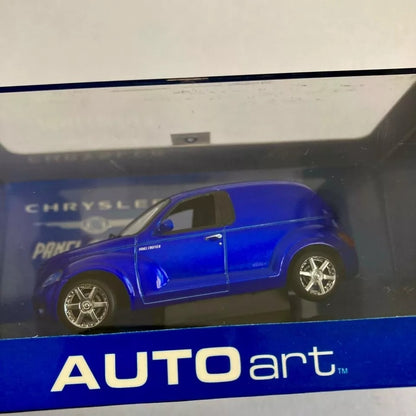 Autoart Chrysler Panel Cruiser Diecast Car 51531 Metallic Blue 1/43 Scale PT NEW