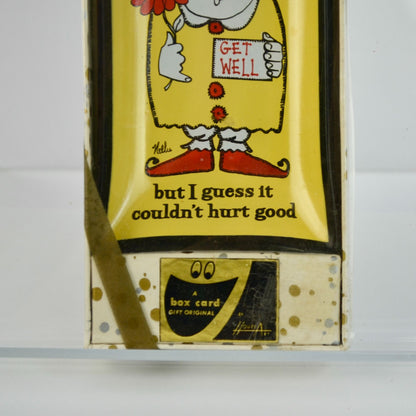 Houze Art Trinket Dish NEW NOS Get Well