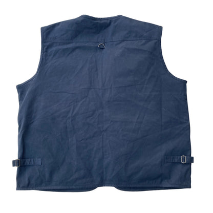 HQ Issue Tactical Vest Black Cloth Men's Size 3XL
