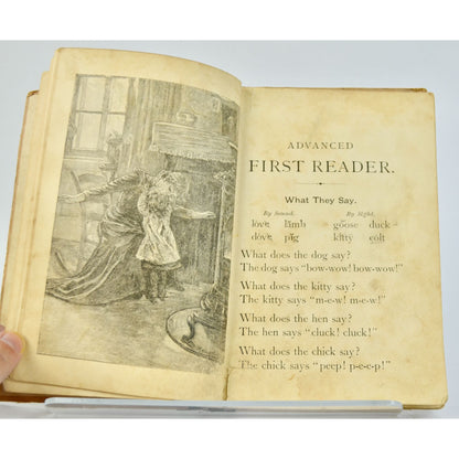 Merrill's Readers First 1st 1886 Antique St. Paul Minnesota