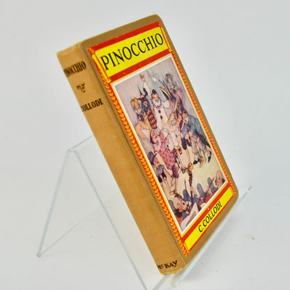 Pinocchio C. Collodi McKay Antique Book Hardcover