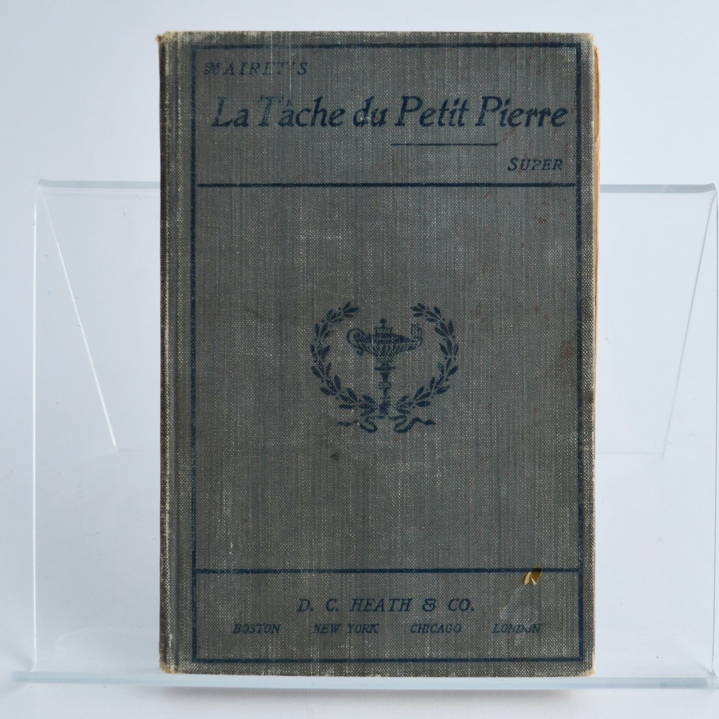 La Tache du Petit Pierre Jeanne Mairet 1901 Antique Book