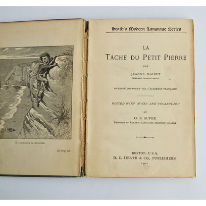 La Tache du Petit Pierre Jeanne Mairet 1901 Antique Book
