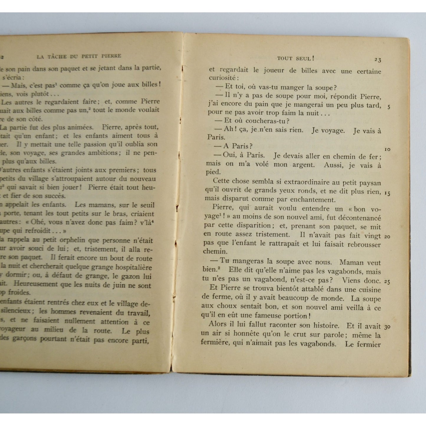 La Tache du Petit Pierre Jeanne Mairet 1901 Antique Book
