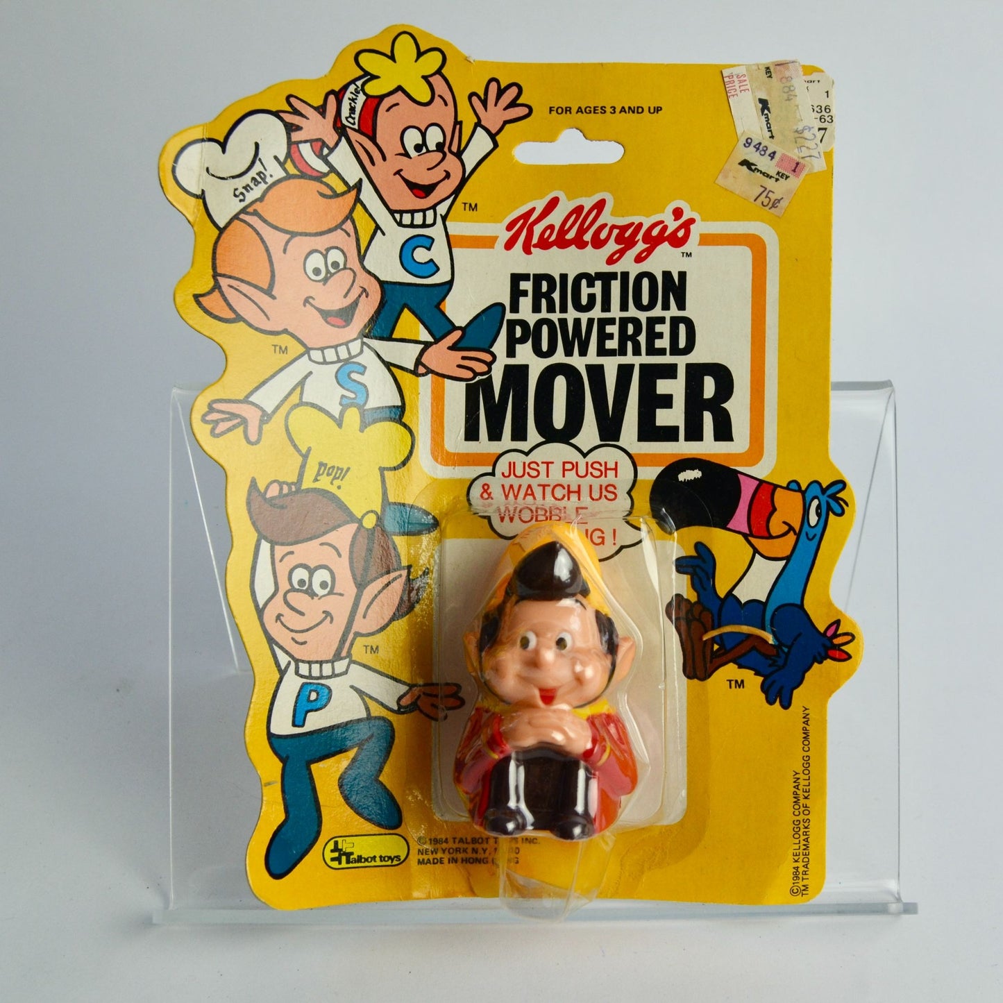 Kellogg's Friction Powered Mover Rice Krispies Pop! NOS Vintage New