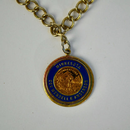 Minnesota Governor Wendell R Anderson Seal Bracelet