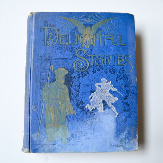 Delightful Stories 1891 Antique Book Rev. George Peltz