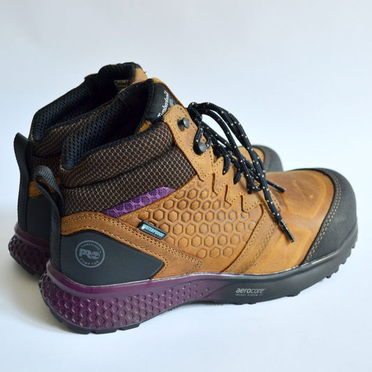 Timberland Women's F2413-18 Reaxion Composite Toe Waterproof Boots Size 8.5