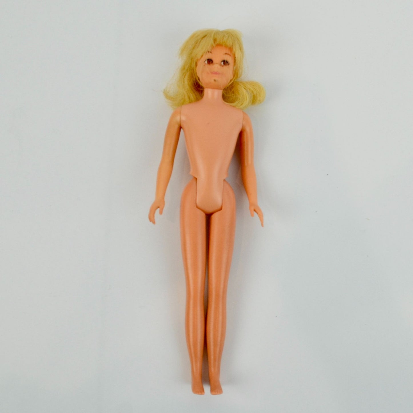 Mattel 1963 Scooter Doll Skipper's Best Friend Blonde Freckles Red Dress