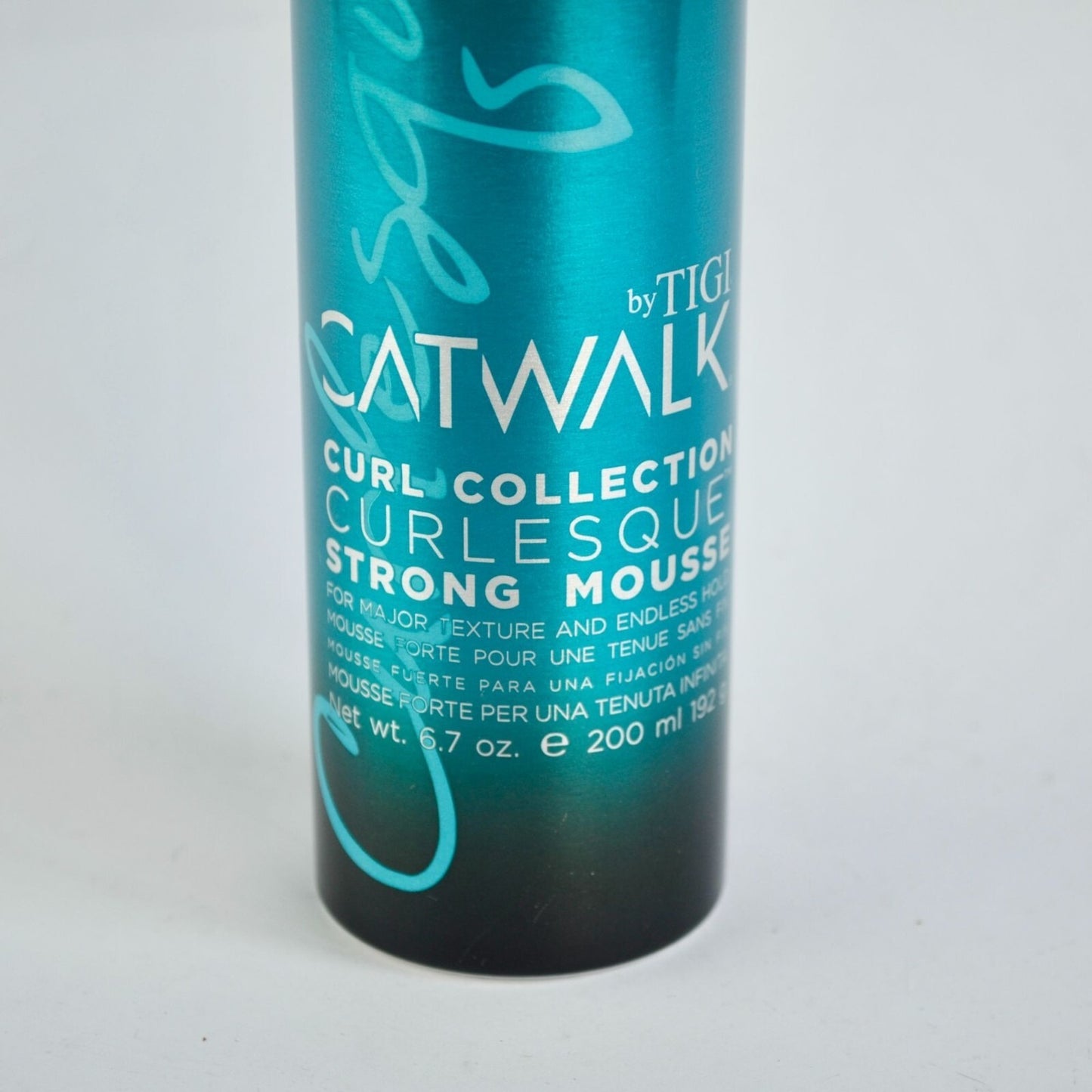 Tigi Catwalk Curlesque Curl Collection Strong Mousse New 6.7 oz.