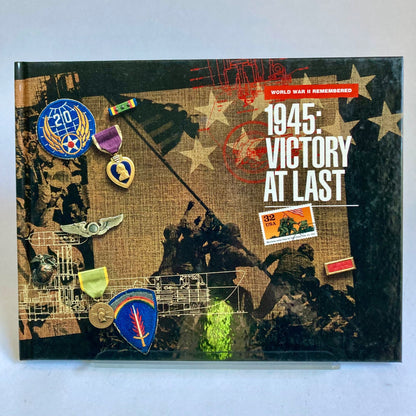 1945: Victory At Last WWII Remembered Book USPS Stamp Book No. 8845