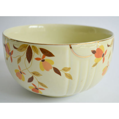Hall's Superior Autumn Leaf Serving Bowl 7 1/4" x 4"