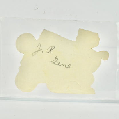 Vintage Valentine's Day Card I'll Be Your Don't Run Away Dog Cart