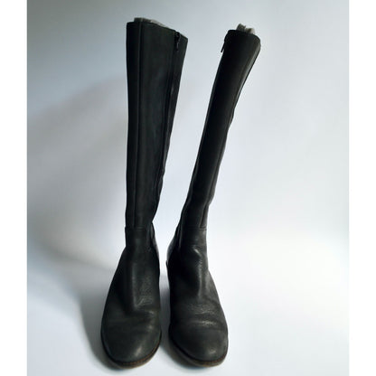 Lucky Brand Iscah Black Heeled Boots Women's Size 6.5 M