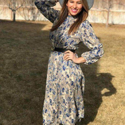 NEW Long Sleeve Tiered Dress - A New Day XS