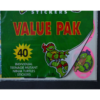 Mello Smello Teenage Mutana Ninja Turtles Stickers Value Pak Removable