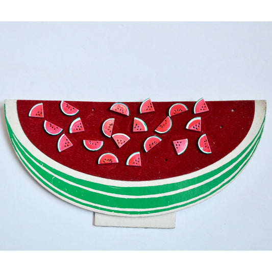 Vintage Watermelon Pin Brooch Store Display with Contents