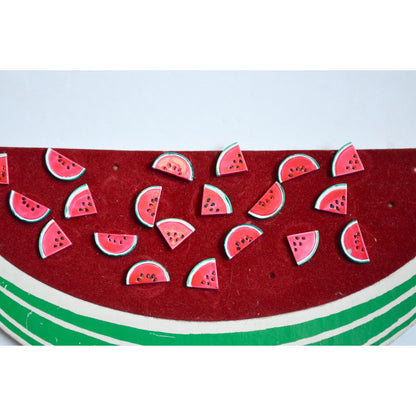 Vintage Watermelon Pin Brooch Store Display with Contents