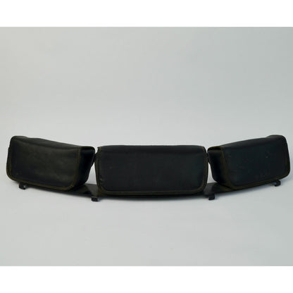 Harley Davidson 3-Pocket Motorcycle Windshield Bag Storage Pouch