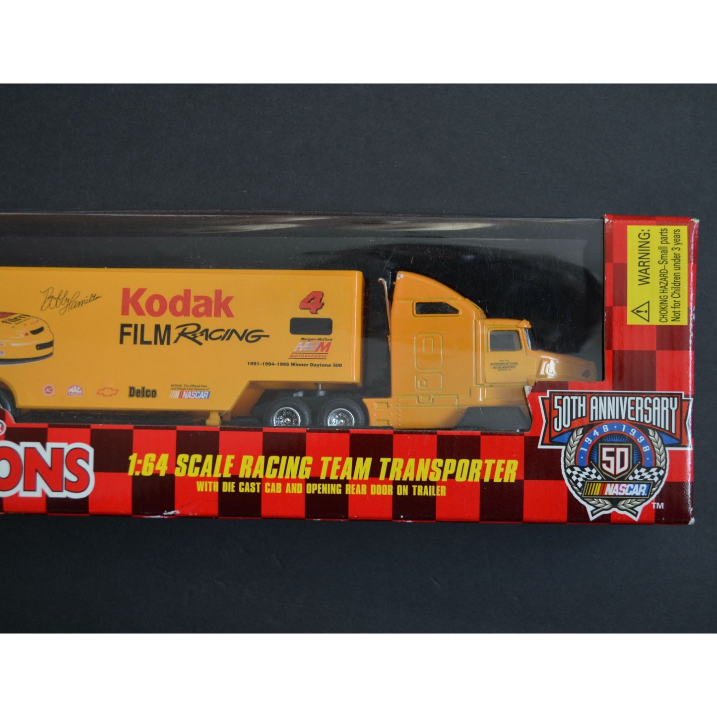 Racing Champions 1:64 Scale Kodak Film Racing NASCAR Team Transporter