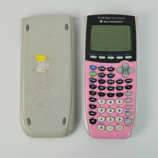 TI-84 Plus Silver Edition Pink Graphing Calculator WORKING