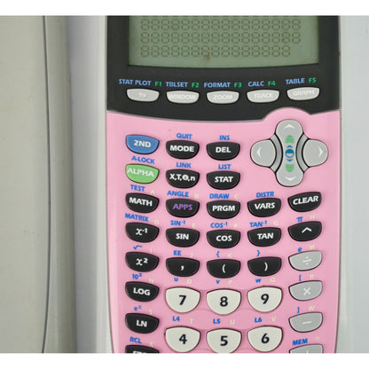 TI-84 Plus Silver Edition Pink Graphing Calculator WORKING