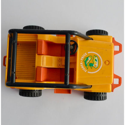 Fisher Price Adventure People Trailblazer Jeep Yellow Orange Vintage