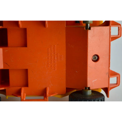 Fisher Price Adventure People Trailblazer Jeep Yellow Orange Vintage