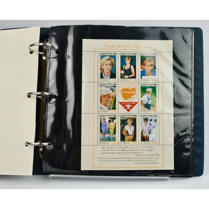 Mystic Stamp Company Princess Diana Collection 11 Full Sheets