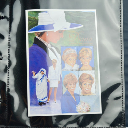 Mystic Stamp Company Princess Diana Collection 11 Full Sheets